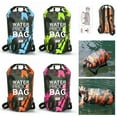 thumbnail image 1 of 10L Waterproof Bag Beach Bag Drifting Upstream Bag Outdoor Sports Waterproof Bucket Bag Storage Unisex, Green, 1 of 8