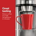 Hamilton Beach The Scoop SingleServe Coffee Maker, 14 oz., Stainless