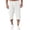 Z14-White, variant on LILIYA Men's Capri Shorts Casual Baggy Knee Length 3/4 Pants Summer Elastic Waist Lightweight Beach Pants Drawstring Lounge Shorts with Pockets 2026