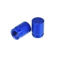 thumbnail image 5 of Motoforti Universal Tire Valve Stem Caps Car Accessories Aluminum Alloy Blue 15.5mm 4pcs, 5 of 6