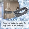 thumbnail image 4 of Soporte Magnético para Pala de Hielo, Soporte para Pala de Hielo, Colgador Estable para Cuchara de Alimentos, Rejilla Lateral del Congelador., 4 of 5