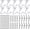 White, variant on DEWEL Ceiling Hooks 10 Sets,Wall Hanger Hooks Heavy Duty Metal Screw Hooks Wall Wood Cabinet Hollow Walls Ceiling for Light Plants Wind Chimes,Gold