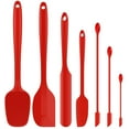 thumbnail image 1 of 7Pcs Silicone Spatulas Kit Mini Makeup Spatula Set Portable Durable Baking High Temperature Resistance Multifunctional Flexible Mixing Tool for Cosmetic Mask Cream, 1 of 11