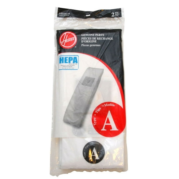 Type A HEPA Bag (2-Pack), AH10135, HEPA BAG By Hoover
