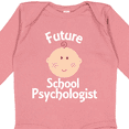 thumbnail image 4 of Inktastic Future School Psychologist Occupation Boys or Girls Long Sleeve Baby Bodysuit, 4 of 5