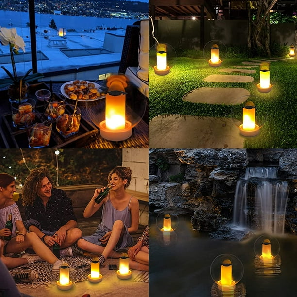Solar Lights Outdoor IP68 Waterproof Led Solar Lantern Lights with