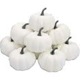 thumbnail image 1 of 12pcs Small Artificial Lifelike Pumpkin Fall Harvest Mini Pumpkins For Home, 1 of 3