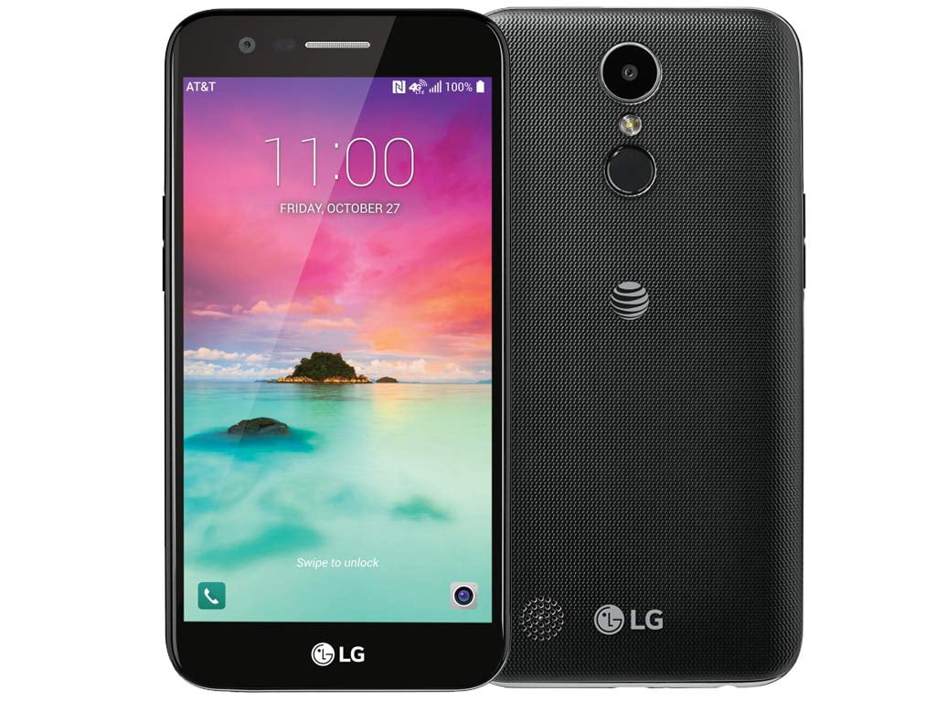 Lg K20 M255 4g Lte 16gb 5 3 Black Phone At T Unlocked All Gsm Carriers Mint Manufacturer Refurbished Walmart Com