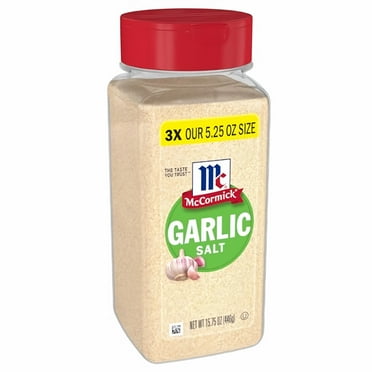 McCormick Garlic Salt 15.75 oz (Pack of 8)