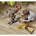 thumbnail image 3 of Madd Capp: I Am LiL' T.Rex - 48 Piece Puzzle - Kids Dinosaur-Shaped Jigsaw, 25x15" Size, Prehistoric, Poster Reference, Educational Fun Fact Booklet, 3 of 11