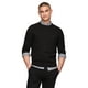 thumbnail image 1 of Jersey Tommy Hilfiger para hombre, algodón liso, cuello redondo, negro, 1 of 5