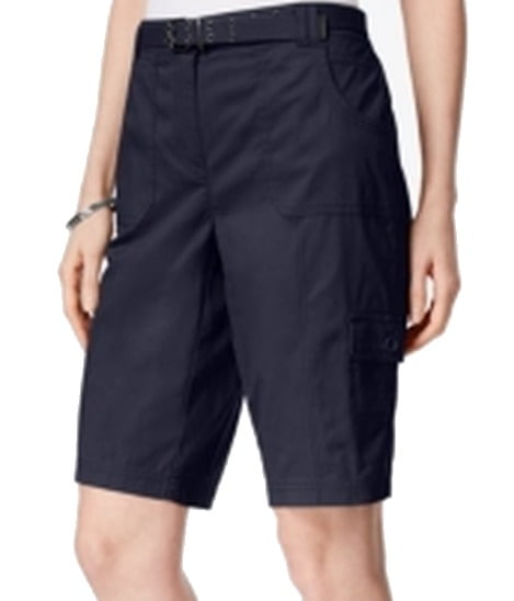 Belted Seamed Cargo Shorts - Walmart 