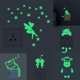 thumbnail image 2 of Luminous Switch Stickers Glow In The Dark Decorative Sticker Kids Room Cartoon Cat Dog Fairy Star Pvc Wall Decal Home Decoration, 2 of 5