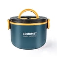 thumbnail image 1 of 304 Stainless Steel Round Insulated Lunch Box, Hot Food Container Flask Thermos, 1 of 2
