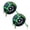 Green, variant on Mega Cargo Control Tow Dolly Basket Strap Kit with Heavy Duty Snap Hooks– 2 Pack Over-Wheel Vehicle Transport Nets (Green) Fits Tires 15" - 19"