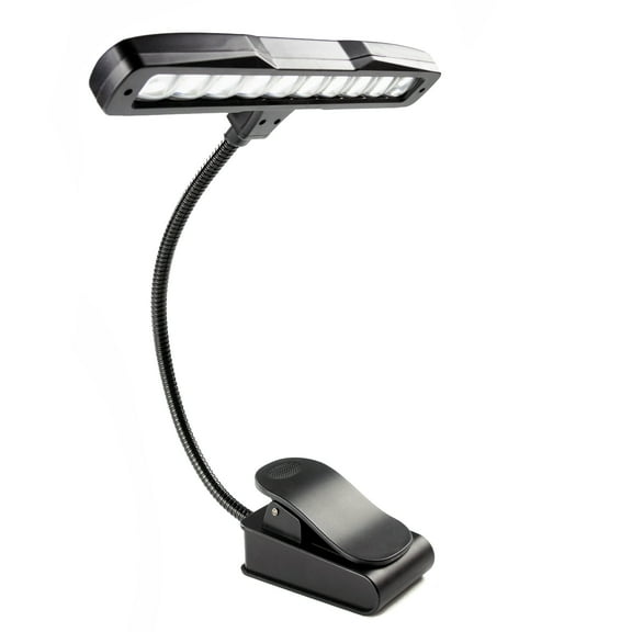 RockJam Rechargeable Clip-On Sheet Music Stand Light