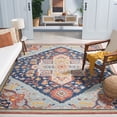 thumbnail image 2 of SAFAVIEH Metro Melvin Medallion Area Rug, Navy/Red, 8' x 10', 2 of 8