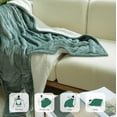 thumbnail image 4 of Heated Blanket Electric Throw 50” x 60” -Heated Throw Blanket with 5 Heating Levels & 3 Hours Auto Off Machine Washable Over-Heat Protect（Racoon）, 4 of 8