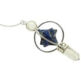 thumbnail image 2 of Harmonize Dowsing Merkaba Pendulum Blue Lapis Lazuli Stone Reiki Healing Crystal, 2 of 3