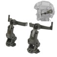 thumbnail image 1 of Kit De Soporte Para Auriculares Militares, Accesorios De Adaptador De Riel ARC, Adaptador De Riel Para Casco Con Rotación Multiángulo, Soporte Para Orejeras De Caza, 1 of 7