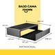 thumbnail image 2 of Cama doble Matrimonial Roomi Gris + 2 Colchones Smile, 2 of 5
