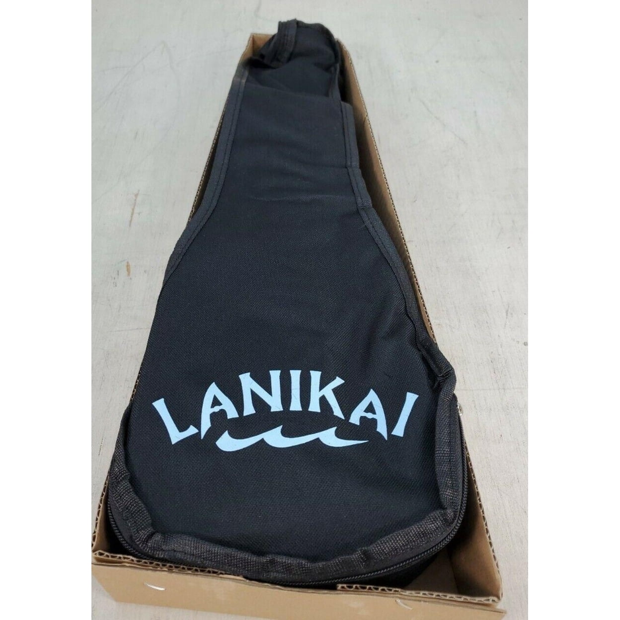 Lanikai Model LU21-S Soprano Size Acoustic Ukulele with Gig Bag, Okoume Wood