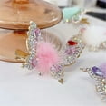 thumbnail image 6 of QIQUWOHUL Flying Butterfly Hairpin Sparkly Butterfly Hair Clips Women Cute Alloy Flying Butterfly Hairpin Clips Moving Crystal Rhinestone Hair Pin Girls Shiny Hair Clips Barrette, 6 of 9