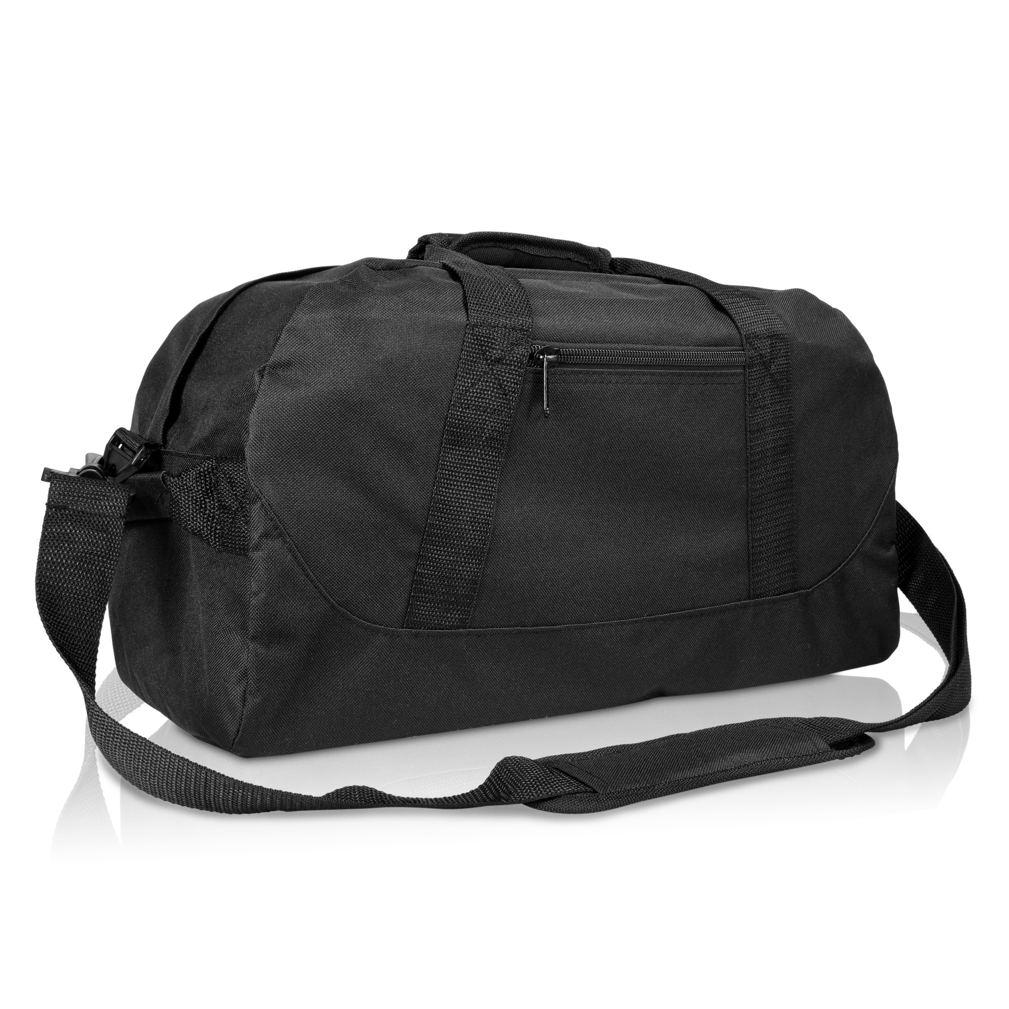 DALIX 18" Duffle Bag Two-Tone Sports Travel Gym Luggage Bag in Black - image 3 of 5