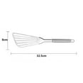 thumbnail image 3 of Stainless Steel Cookware Set Clearance! Fish Spatula Big Size Spatula Stainless Kitchen Cooking Tools Stainless Fish Spatula Turning Flipping Frying Grilling Egg Kitchen Barbecue Spatula, 3 of 9