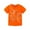 Orange, variant on IROINNID Toddler T-shirt Short Sleeve Cute Orange Summer Tops for Boys and Girls 6Y