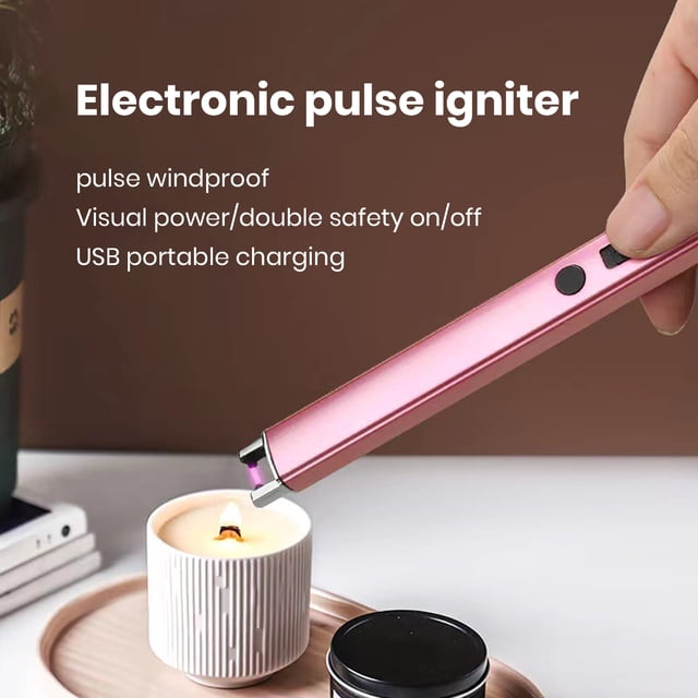 Electric Rechargeable Igniter Windproof Compact Size Portable Barbecue Stove Igniter Camping Accessories
