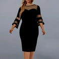 thumbnail image 2 of YanHoo Women's Party Dresses Sexy Cold Shoulder Vintage V Neck Plus Size Elgant Maxi Dress, 2 of 5