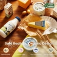 thumbnail image 3 of Tiny Land Wooden Dairy & Drinks Pretend Play Set - 7 Piece Pretend Kitchen Accessories for Toddlers, Realistic Wooden Toy Food with Milk, Juice & Cheese, 3 of 6
