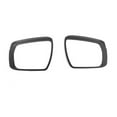 thumbnail image 2 of LLDI Aesthetic Matte Black Rain Eyebrow Trim for Isuzu DMax Model Years 2021, 2 of 7