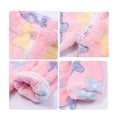thumbnail image 3 of Baby Girls' 1-pack Footless Pajamas Baby Boy Girl 0-4 Years Infant Girl Boy Flannel Sleep and Play One-piece Romper Jumpsuit Zipper Pajamas,A1,0-1 Years, 3 of 4