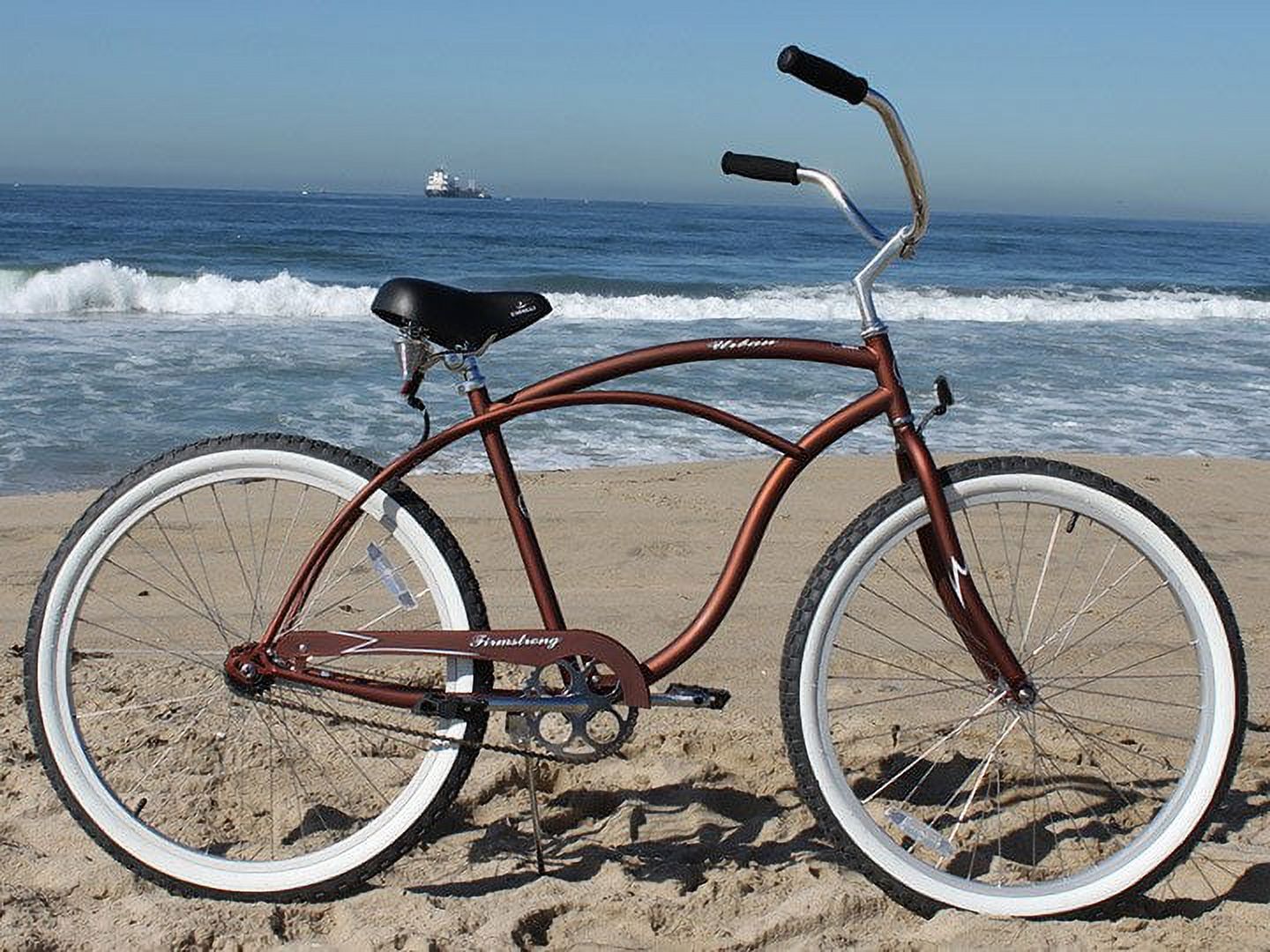 Firmstrong Urban Man, 26", Men's, Single Speed, Matte Brown
