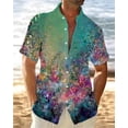 thumbnail image 3 of Nuevas camisas hawaianas para hombre, camisas casuales de verano con estampado 3D de atardecer, camisas de manga corta con solapa, blusas de calle, ropa para hombre y mujer, 3 of 5