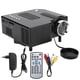 thumbnail image 1 of Portable Home Theater LED Mini Wired Projector HD 1080P VGA USB HDMI Black, 1 of 5