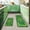 St Patricks Day-3, variant on Red Truck Pumpkin Fall Kitchen Rugs Set 2Pcs Non Slip Kitchen Floor Rug and Mat Waterproof Kitchen Runner Rug Comfort Soft Standing Area Mat for Farmhouse Doormat 17"x47"+17"x30"