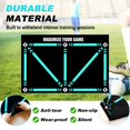 thumbnail image 3 of Tapete de entrenamiento de fútbol ECENUR de 89 x 61 cm con bolsa de malla, 3 of 7