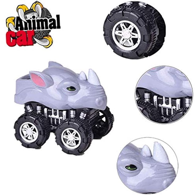 Liberty Imports, 12 unidades, grandes, Monster Pull Back Cars, Animal Pull Back and Go Veh Liberty Imports Liberty Imports