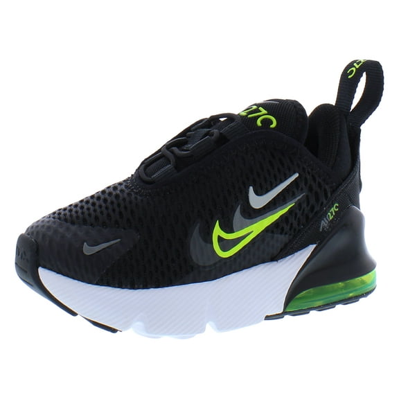 Nike AIR MAX 270 Infant/Toddler Shoes Size 5, Color: Black/Smoke Grey/Anthracite/Volt