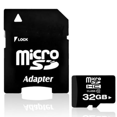 UPC 683405370314 product image for Generic 32GB Micro SDHC Memory TF Card Class 10 w/ Adapter Compatible with Smart | upcitemdb.com