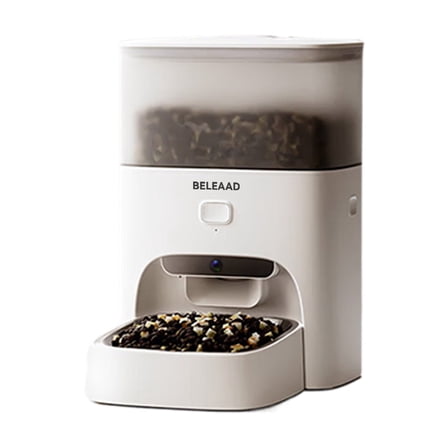 BELEAAD Animal activated animal feeders, Pets Auto Feeder 3.8L,Food Feeder and Water Dispenser Set for Small & Big Dogs Cats and Pets Animals