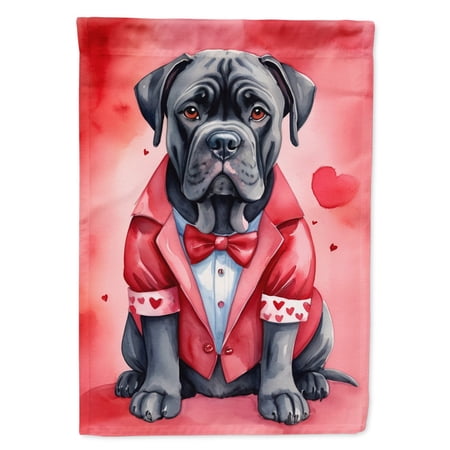 Cane Corso My Valentine House Flag 28 in x 40 in