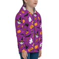 thumbnail image 5 of Sikiie Halloween2 Zip Up Hoodie Teenage, hoodies for Teenage, Zipper Sweatshirt Jacket for Daily, Traveling-Medium, 5 of 6