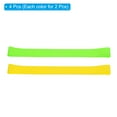 thumbnail image 3 of Unique Bargains Towel Band Windproof Holder Stretchable Beach Chair Towel Clips Straps Green, Yellow, 3 of 7