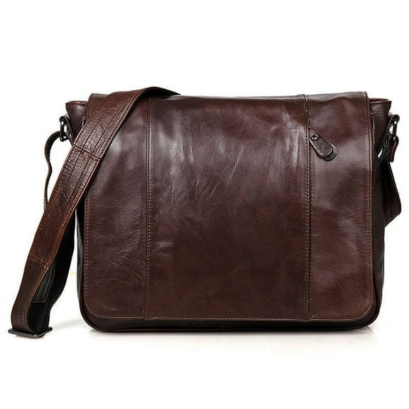 Zee Leather - Men's satchel layer cowhide leather bag