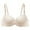 White, variant on AherBiu Bras for Women Underwire Push up Full Coverage Slim Fitted Padded Brassiers Adjustable Shoulder Strappy Bras