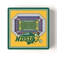 thumbnail image 3 of YouTheFan NCAA North Dakota State Bison 3D StadiumView Magnet, 3 of 4
